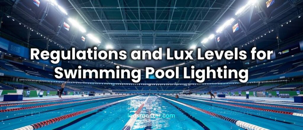 Regulations and Lux Levels for Swimming Pool Lighting