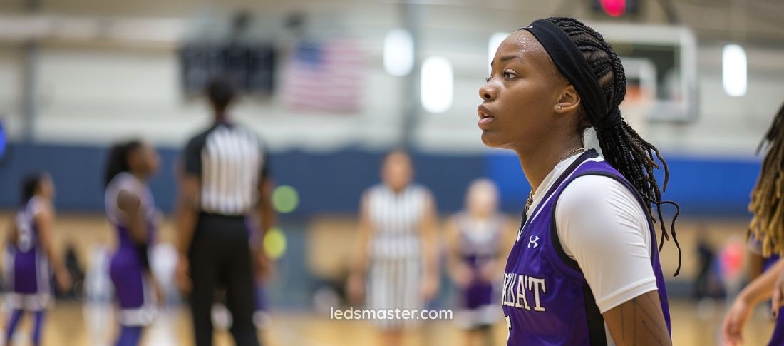 Types of lighting in basketball court