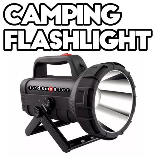 Portable Rechargeable LED Camping Flashlight 