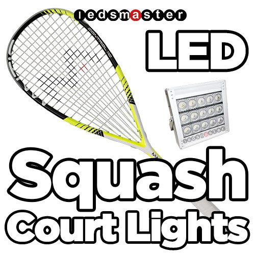 LED squash court lighting